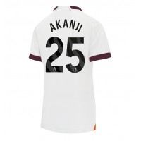 Manchester City Manuel Akanji #25 Vonkajší Ženy futbalový dres 2023-24 Krátky Rukáv